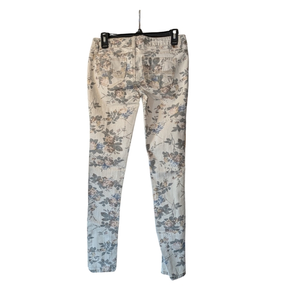 Floral Print Skinny Jean - Picture 2 of 10